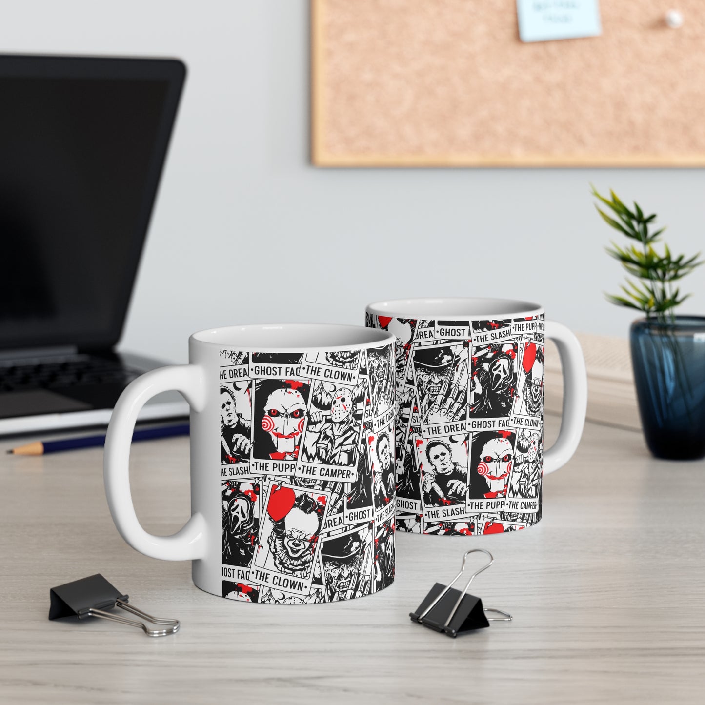 Horror movies Mug, tarot cards
