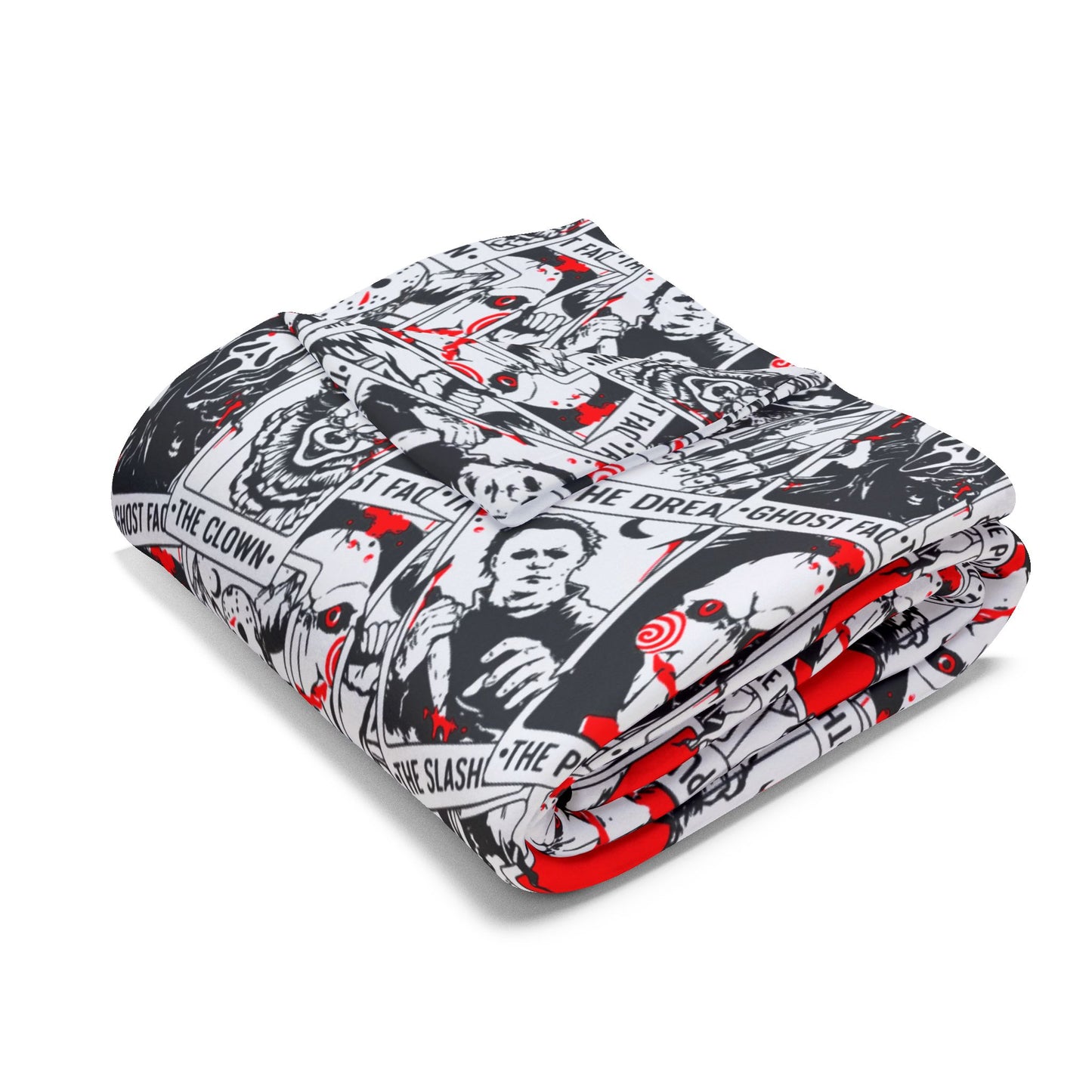 Horror Movies Tarot Arctic Fleece Blanket - Halloween Decor