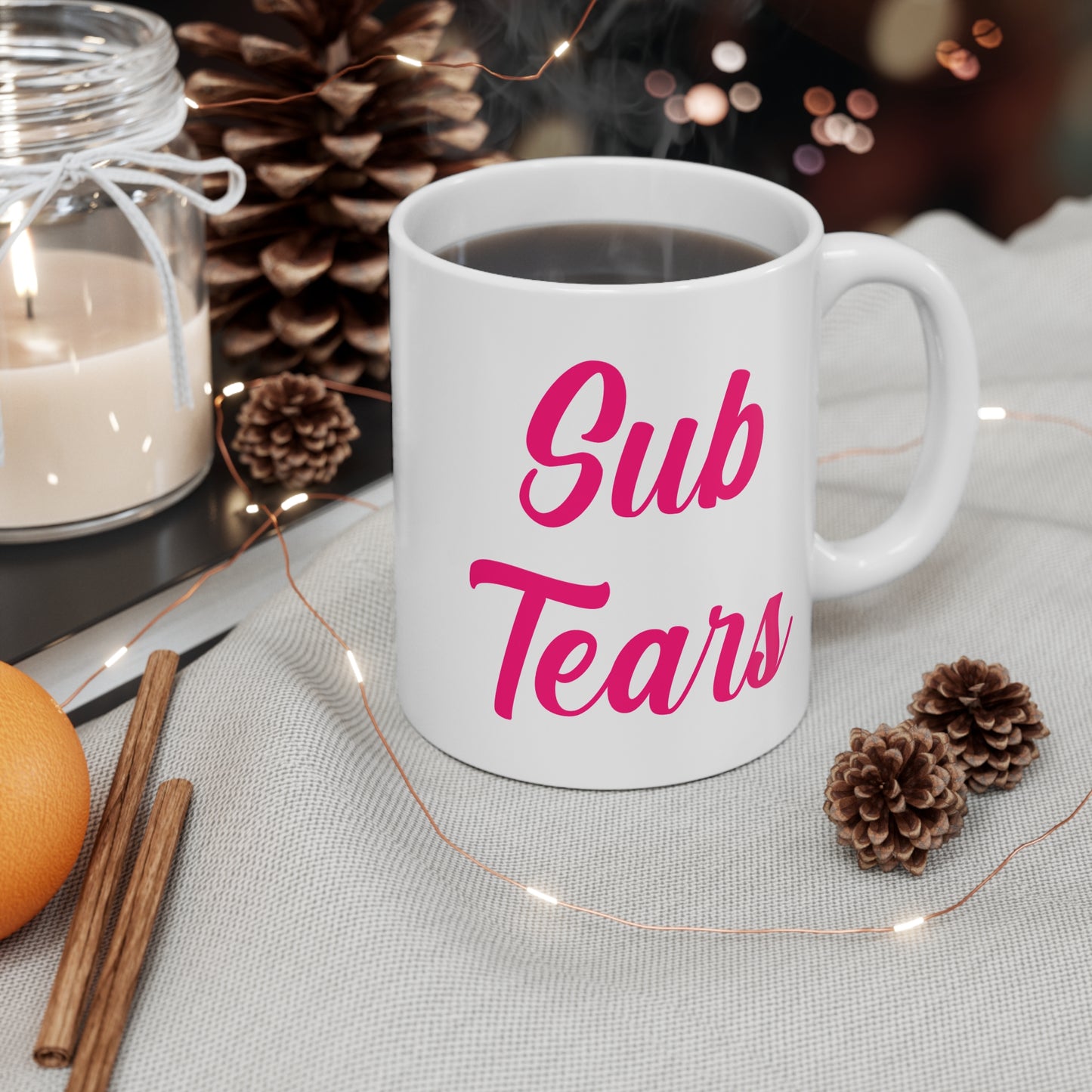 Sub Tears Mug, Findom, Dominatrix, Goddess