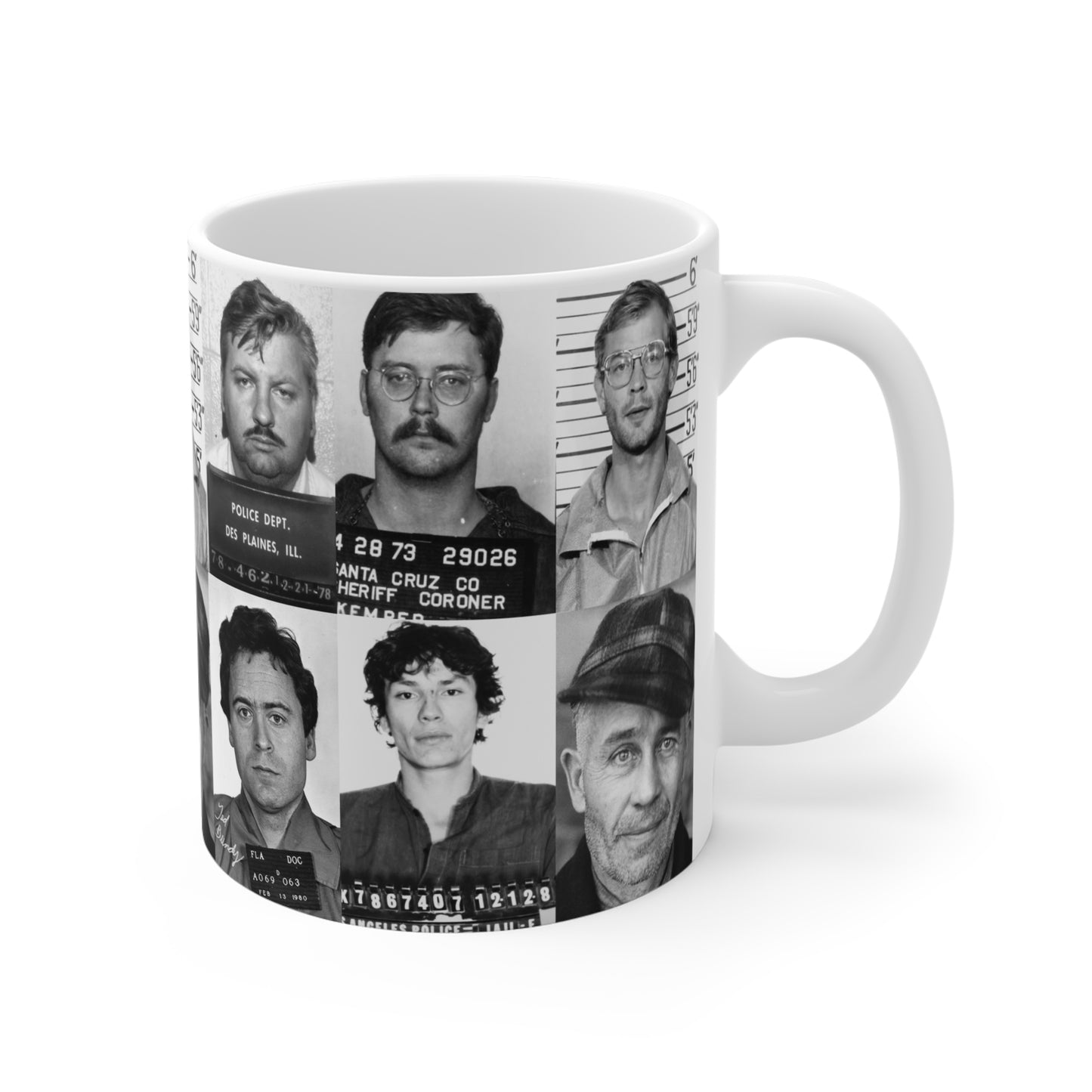 Serial Killer Mug, True Crime, Horror, Halloween