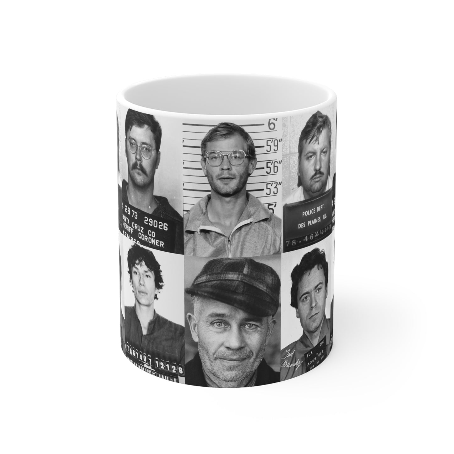 Serial Killer Mug, True Crime, Horror, Halloween