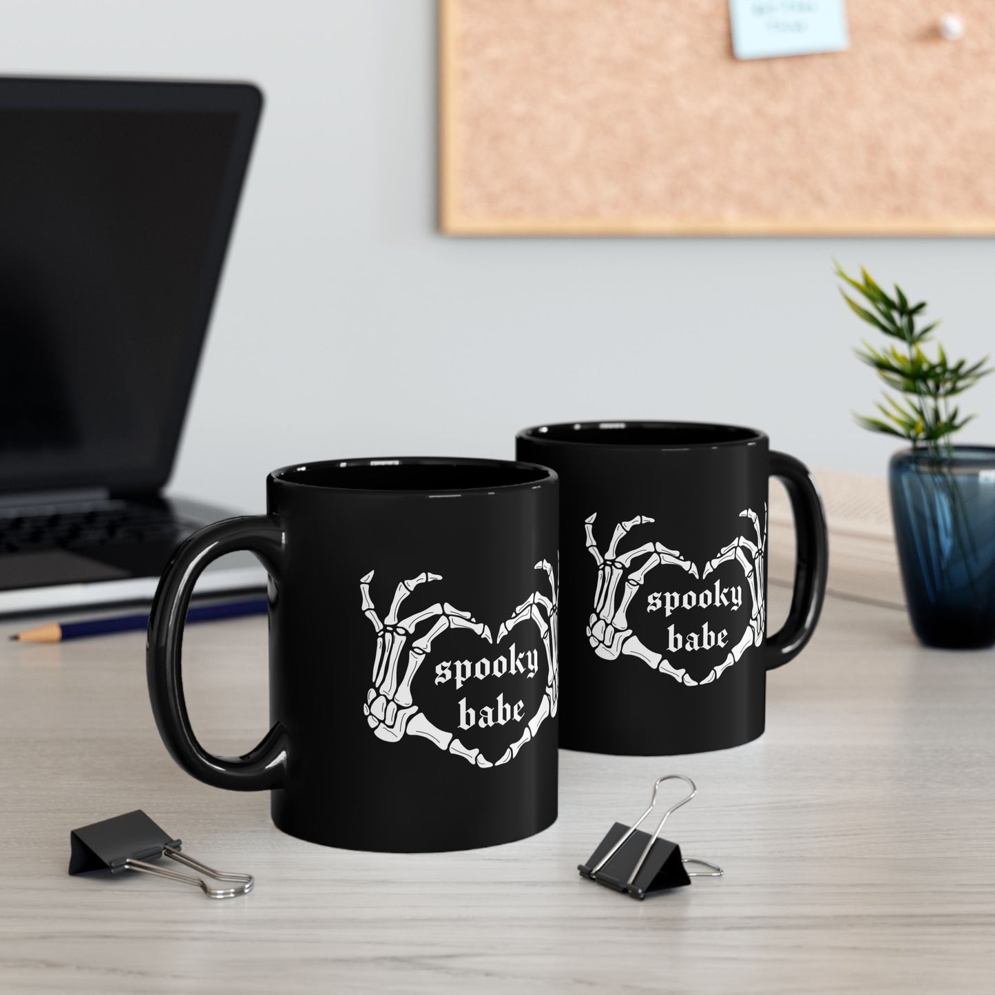 Spooky Babe Skeleton Mug