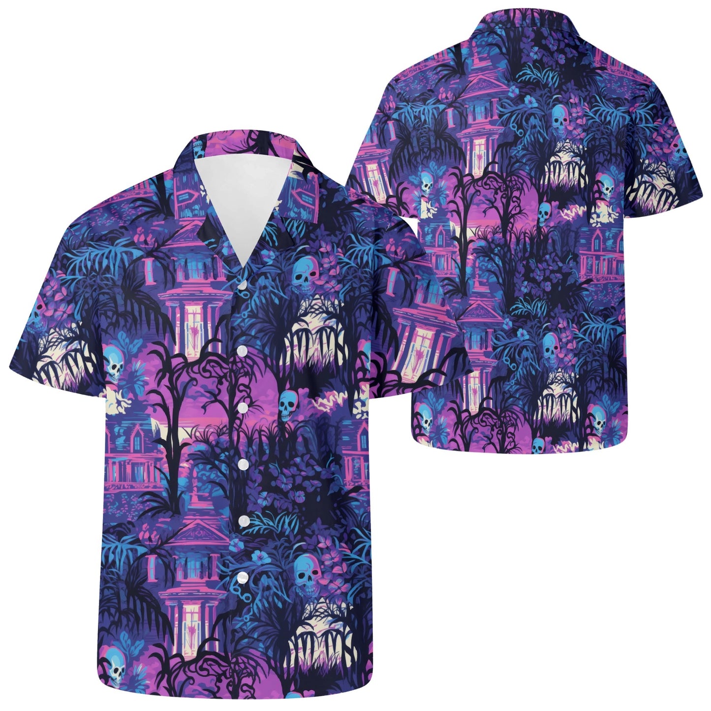Spooky Night Hawaiian Shirt, Summerween
