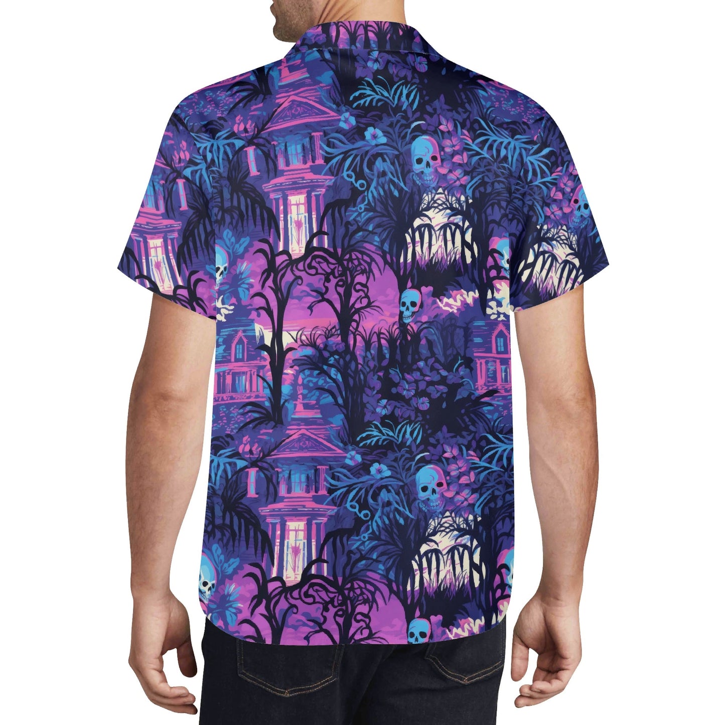 Spooky Night Hawaiian Shirt, Summerween