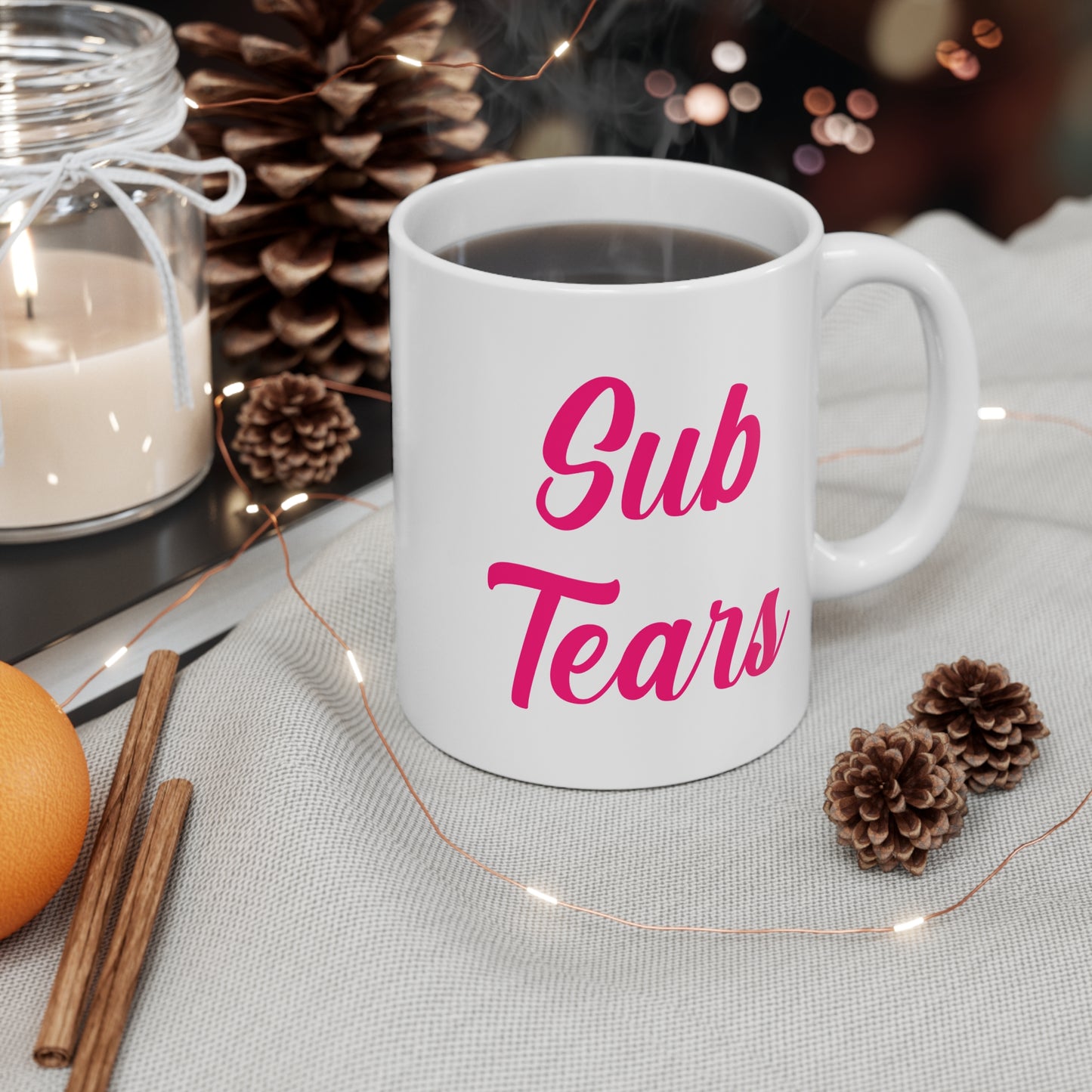 Sub Tears Mug, Findom, Dominatrix, Goddess