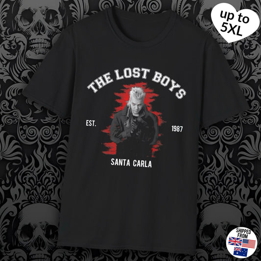 The Lost Boys T-shirt, up to 5XL, Vampire, Santa Carla