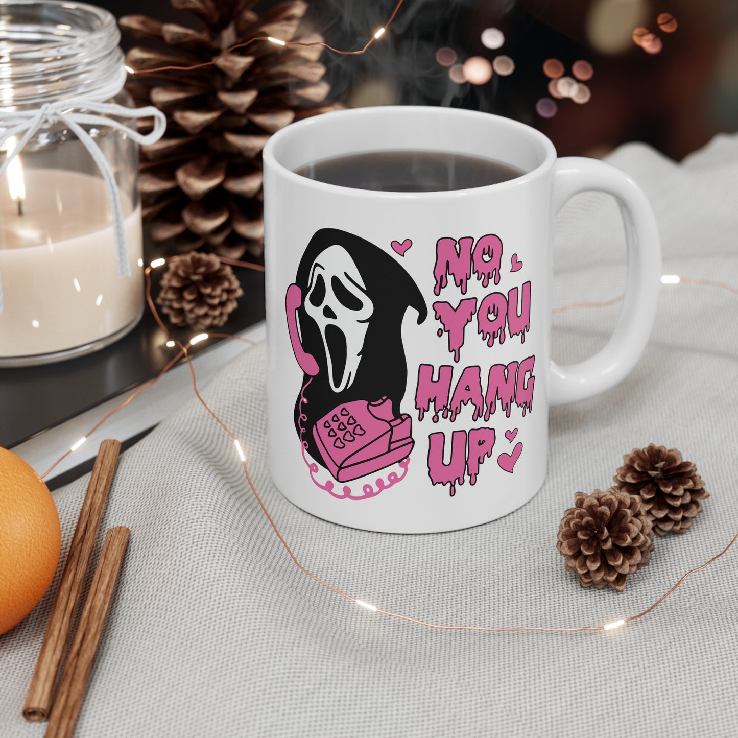 Ghostface Scream Mug, Horror movies, Halloween