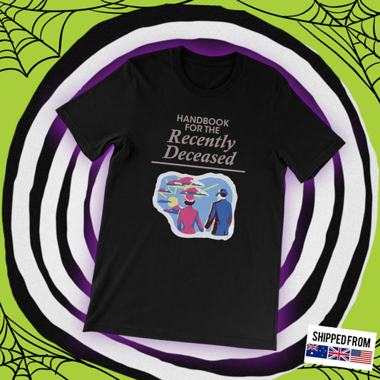 Manual for the Recently Deceased, Beetlejuice Short Sleeve T-Shirt
