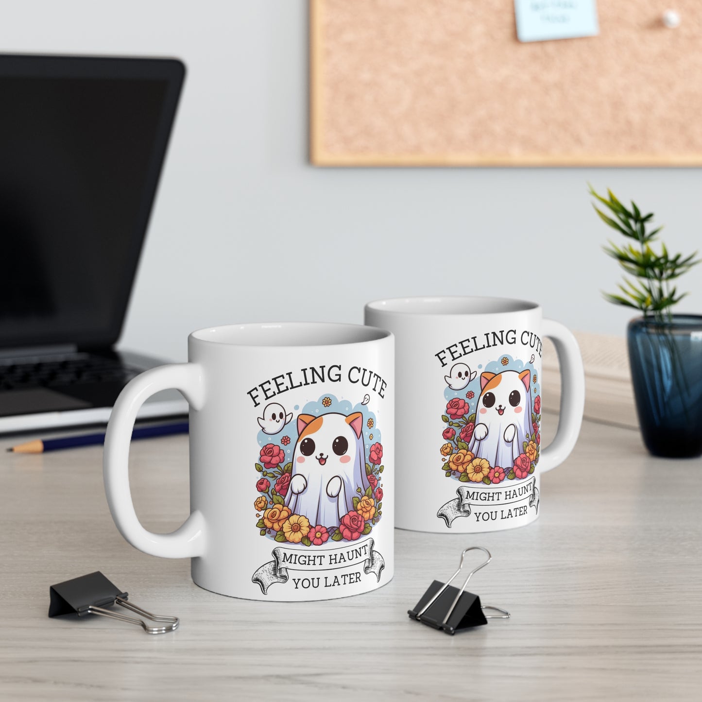 Feeling cute, might haunt you later, spooky cute Mug