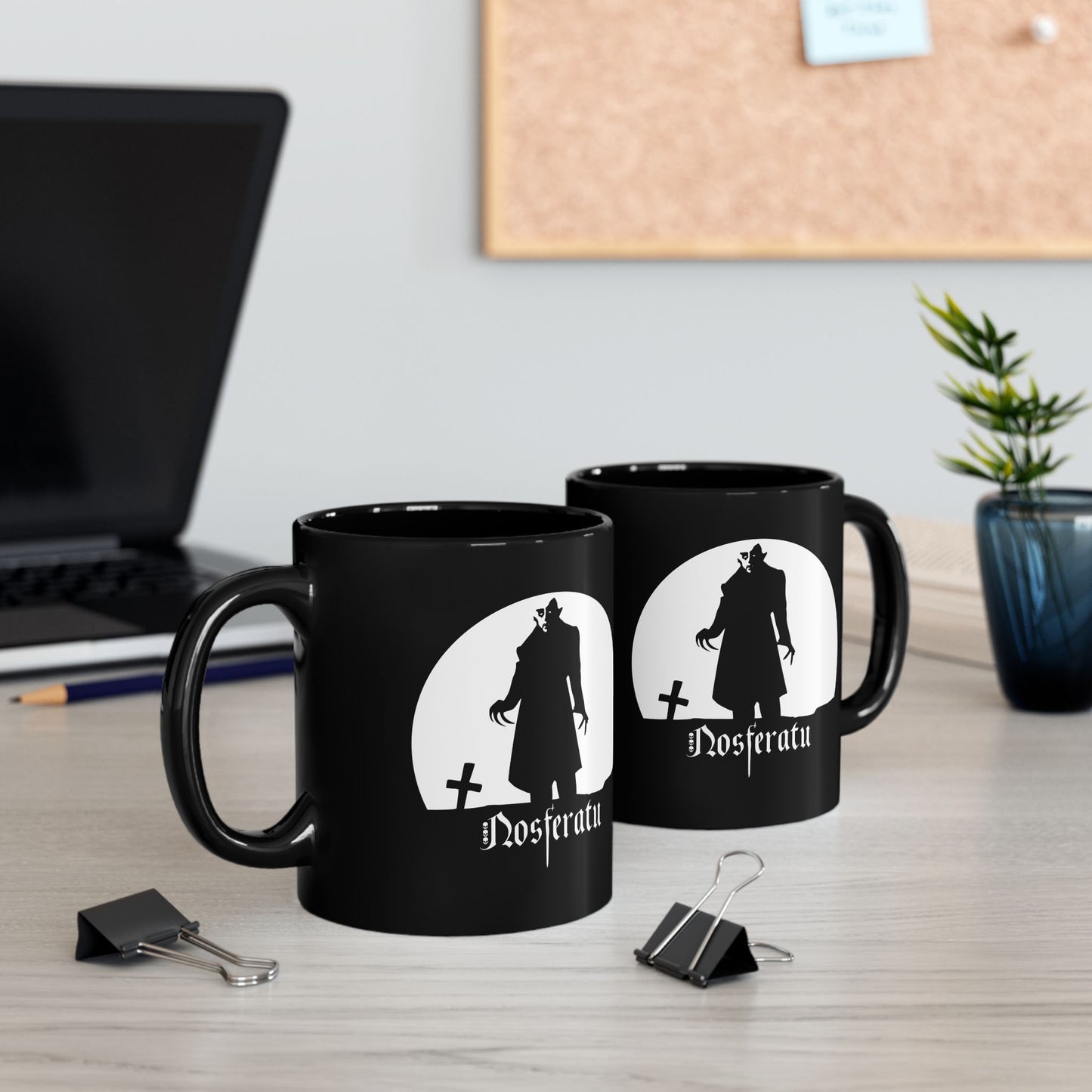 Nosferatu Mug, classic horror movie, vampire
