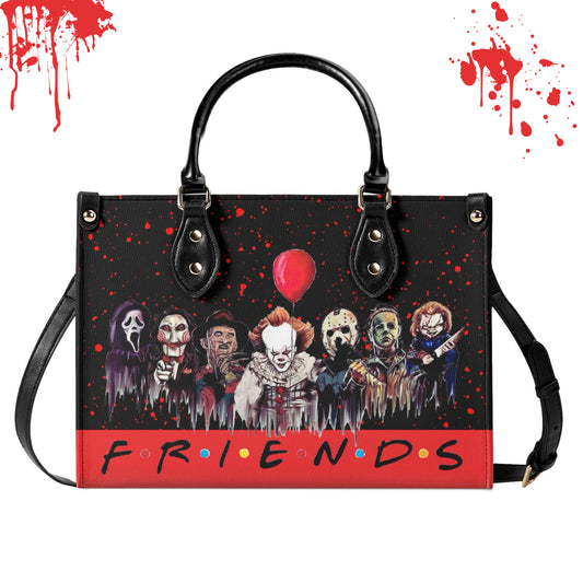 Horror movies Friends vegan handbag