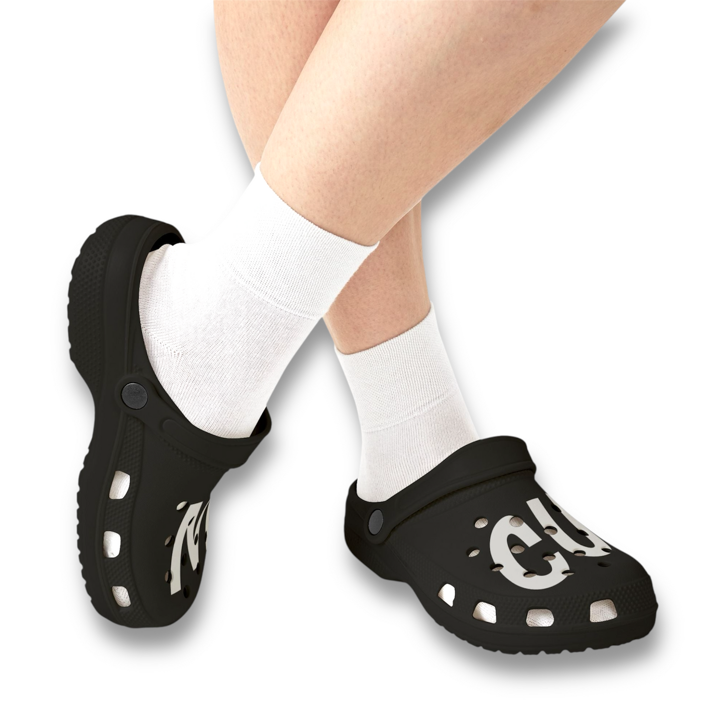 C*nt Print EVA Foam Clogs for Comfortable & Fun Footwear, Garden Shoes, Casual Slippers, Trendy Summer Footwear