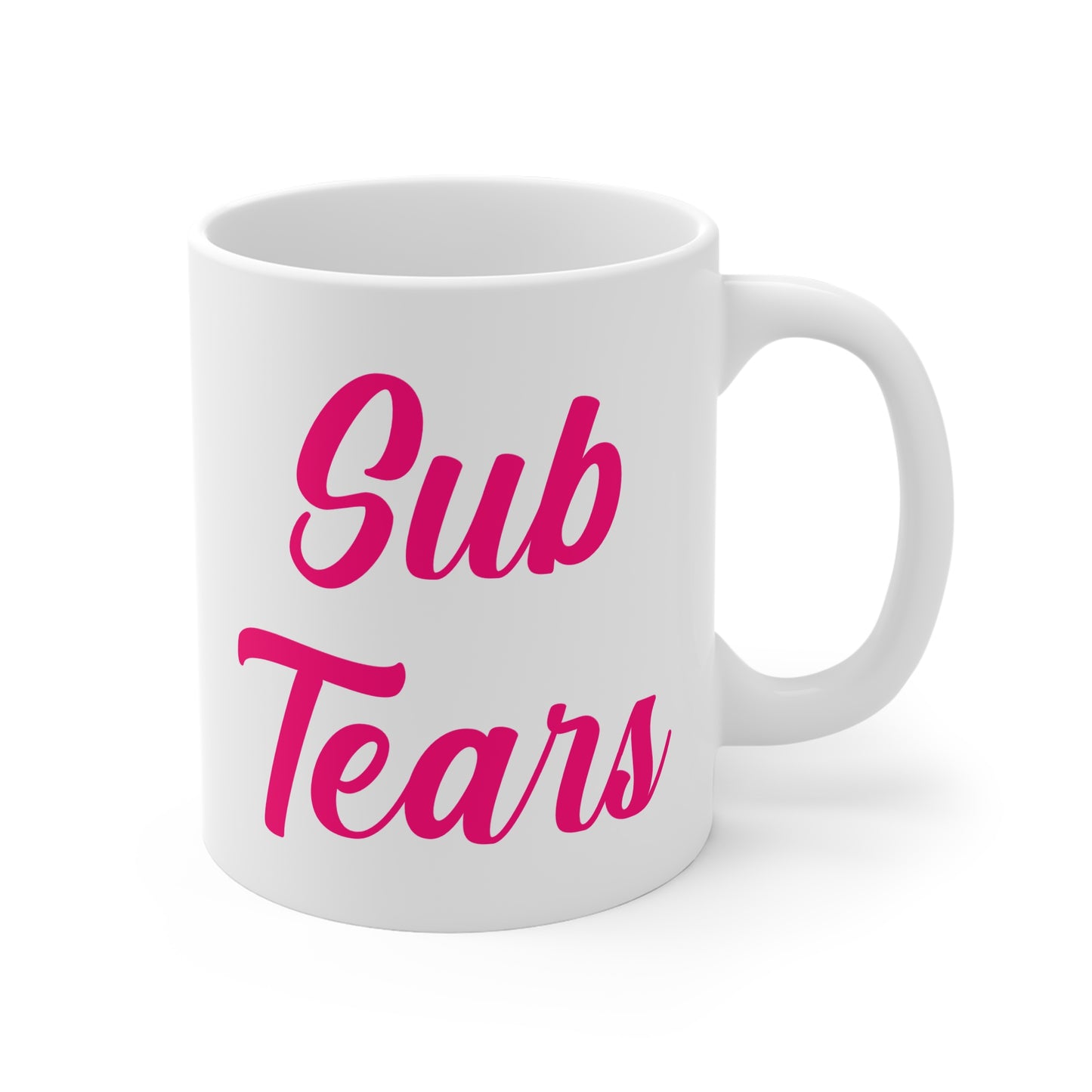 Sub Tears Mug, Findom, Dominatrix, Goddess