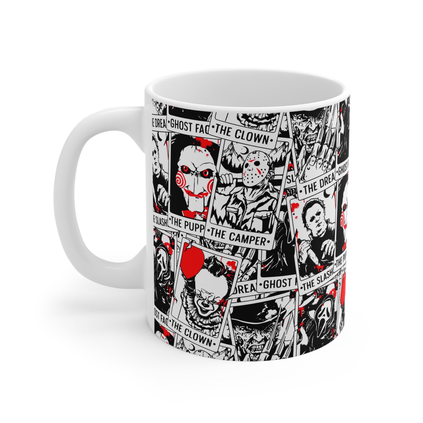 Horror movies Mug, tarot cards