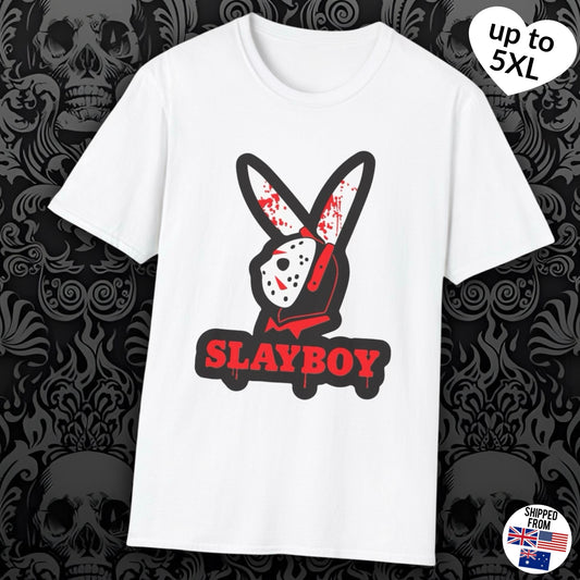 Slayboy, Horror Movie Softstyle T-Shirt, up to 5XL