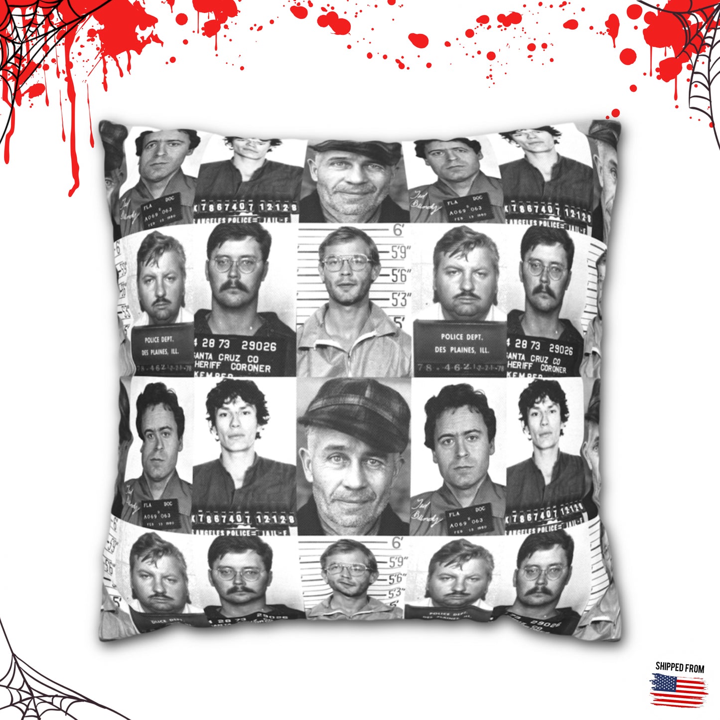 Serial killer pillowcase