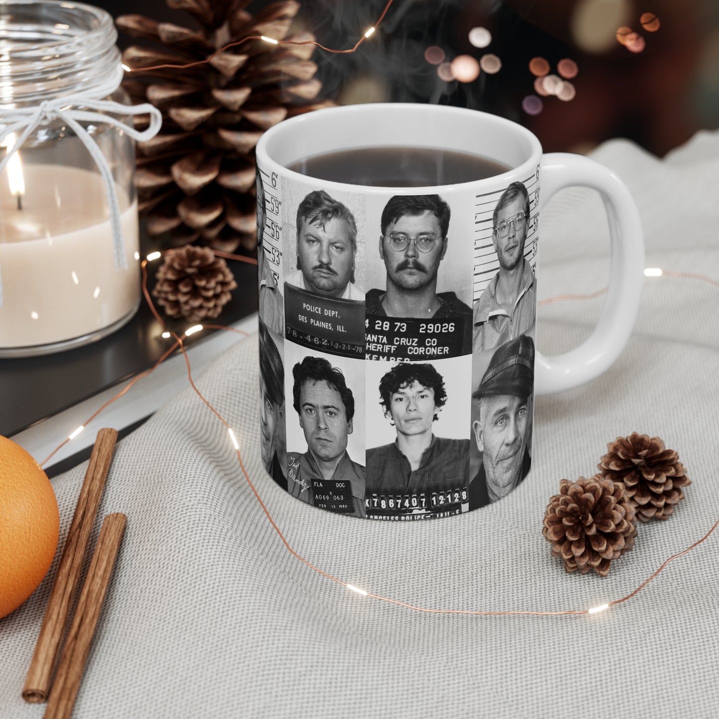 Serial Killer Mug, True Crime, Horror, Halloween