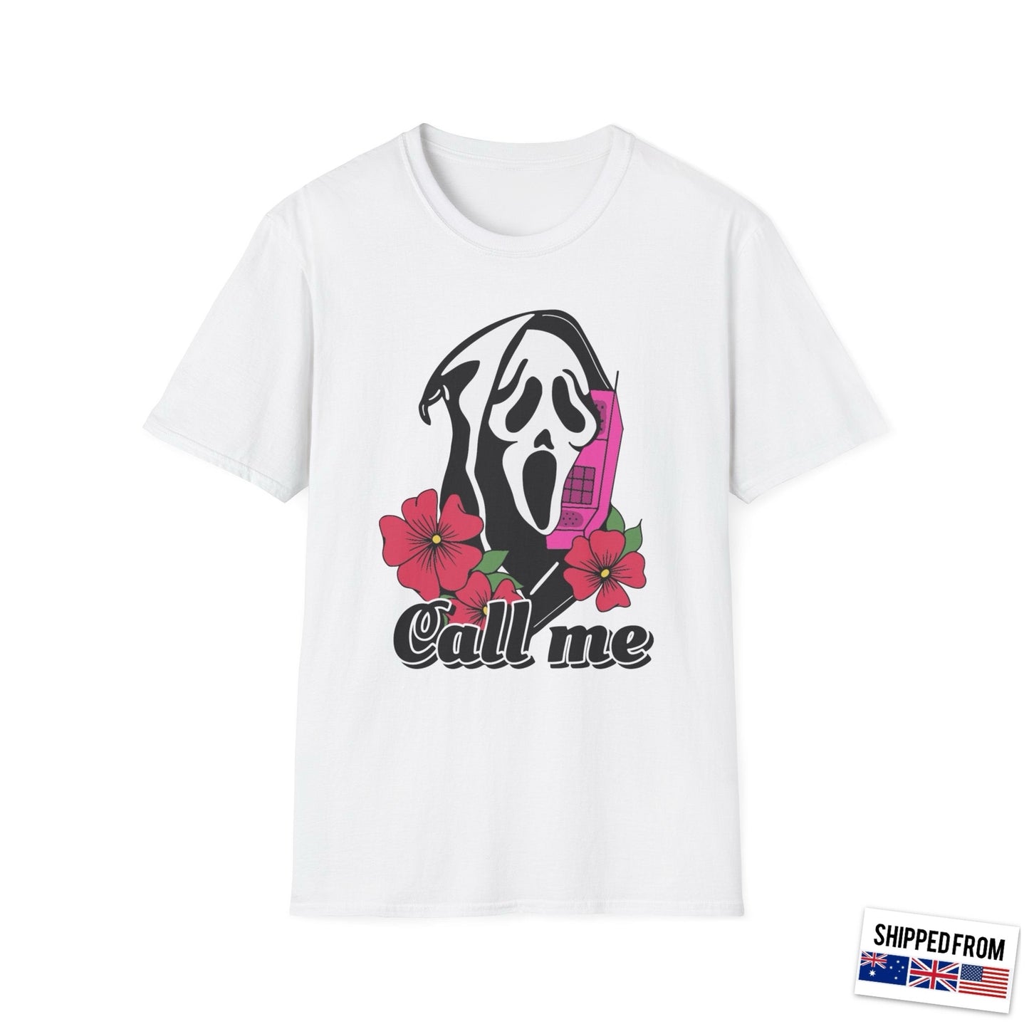 Scream Ghostface, Softstyle T-Shirt