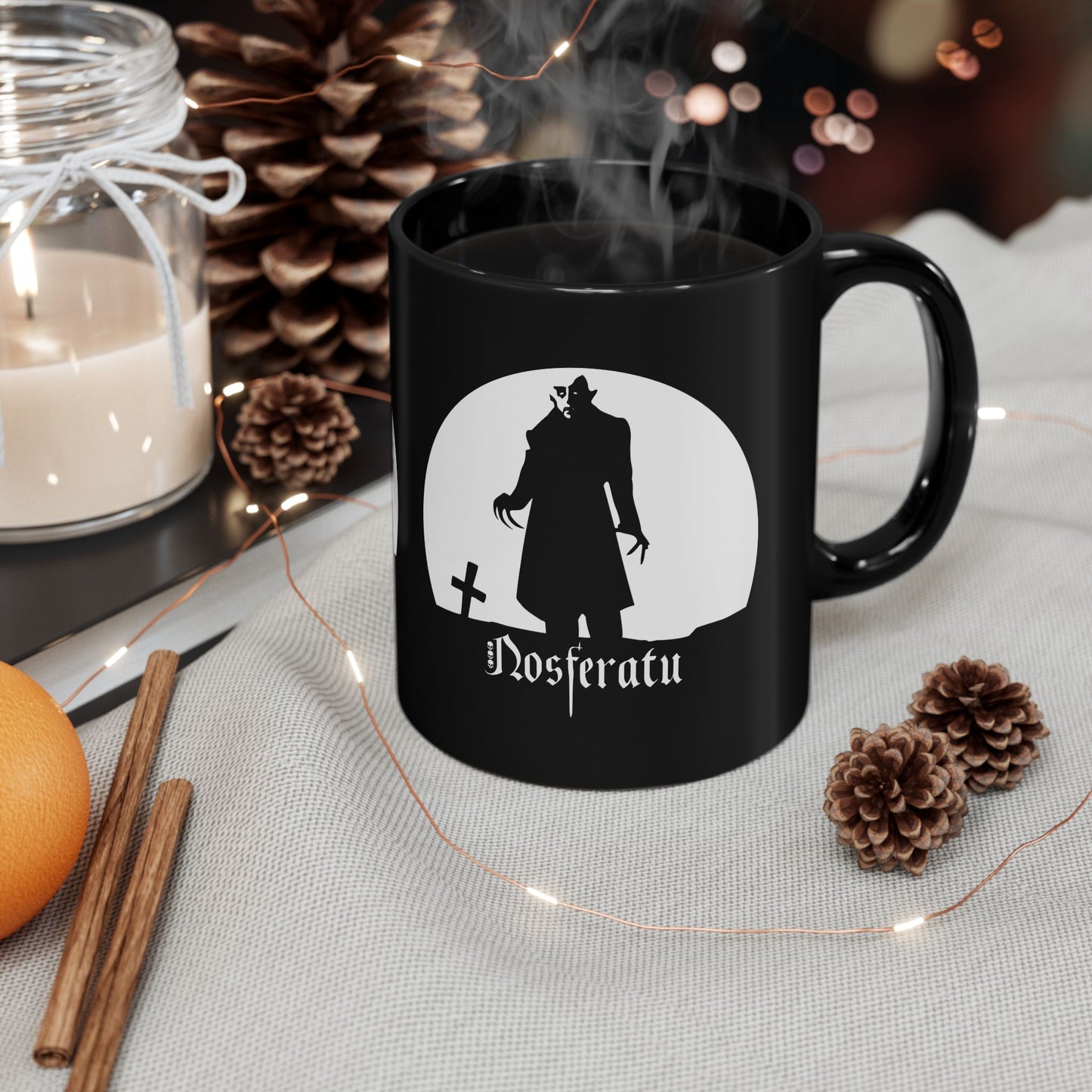 Nosferatu Mug, classic horror movie, vampire