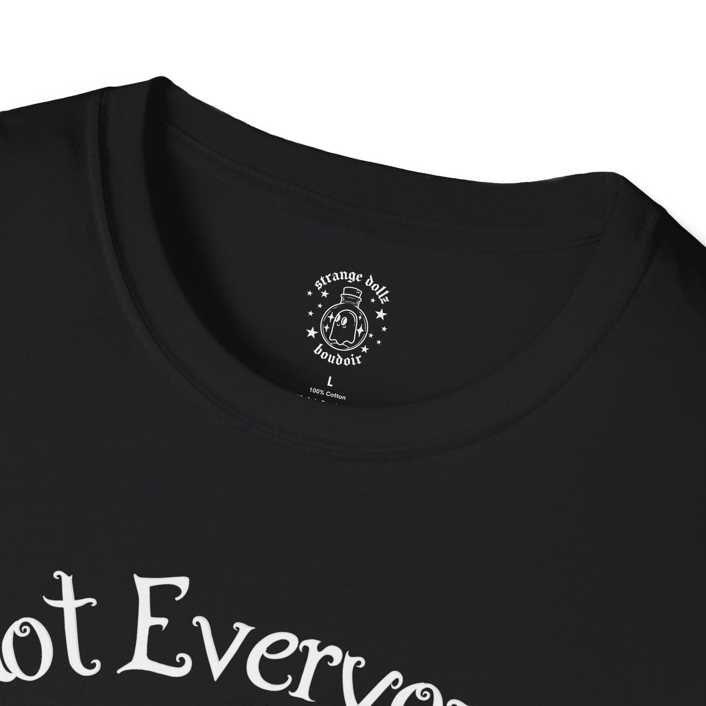 Not everyone’s cup of tea, Goth Softstyle T-Shirt, up to 5XL, Halloween, spooky
