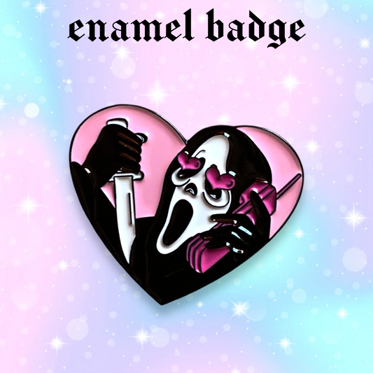 Ghostface badge