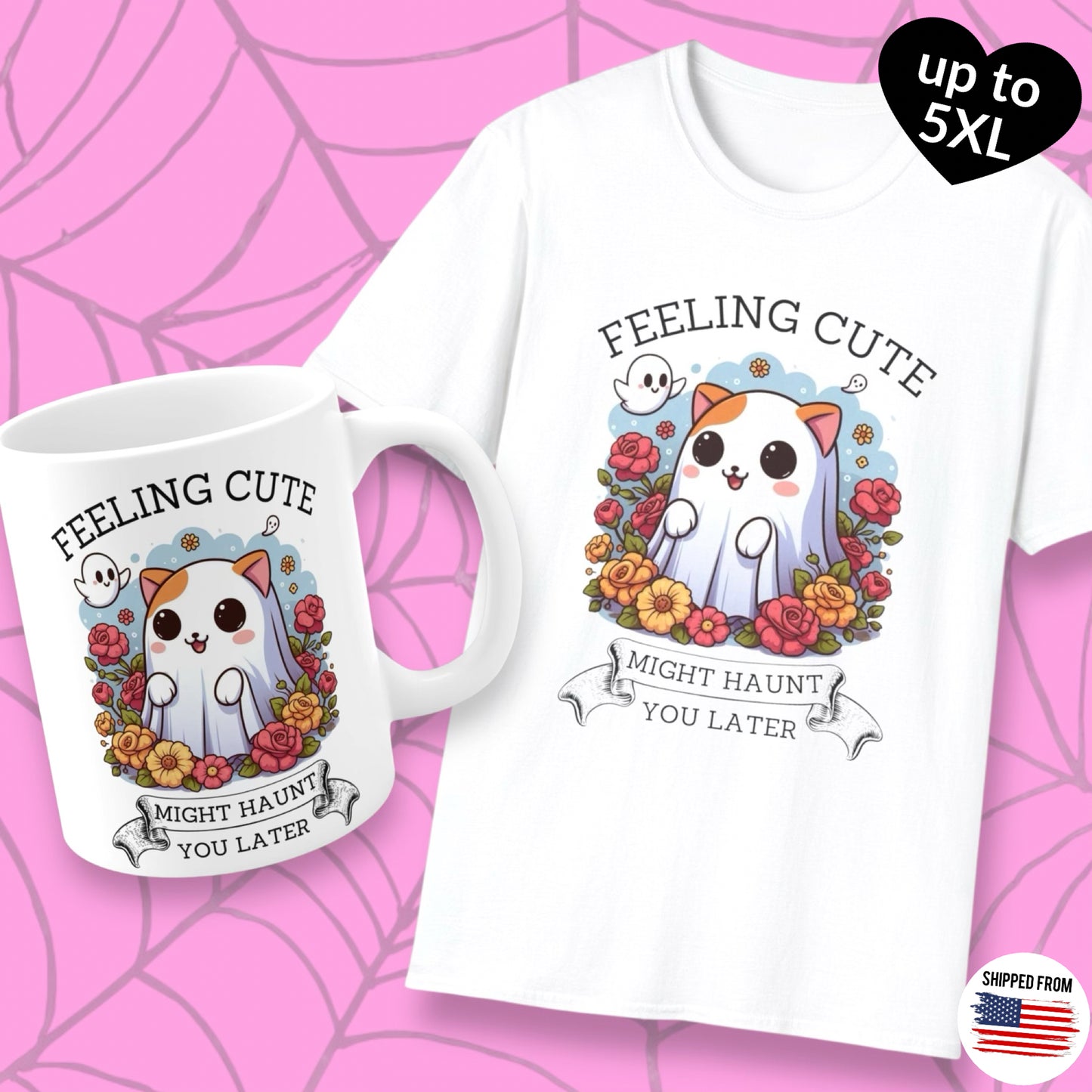 Feeling cute, might haunt you later, spooky cute Mug