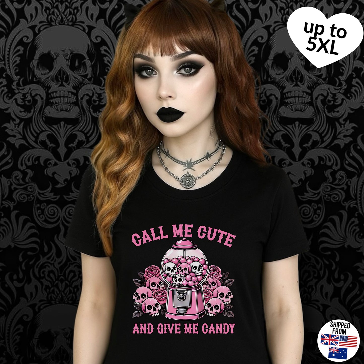 Pastel goth tshirt