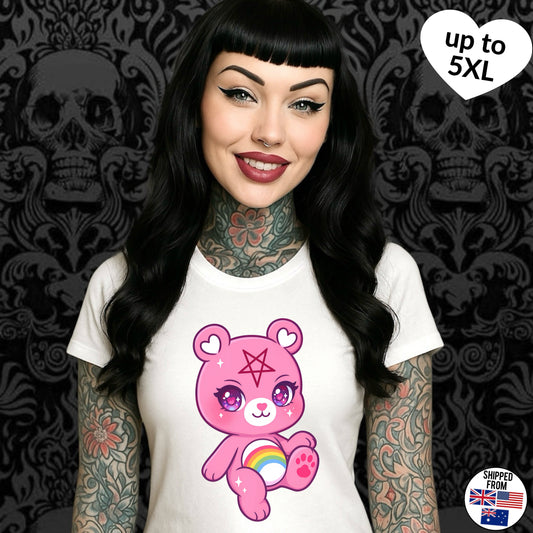 Cute Satanic Bear Tshirt