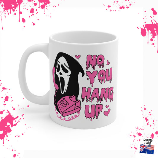 Ghostface Scream Mug, Horror movies, Halloween