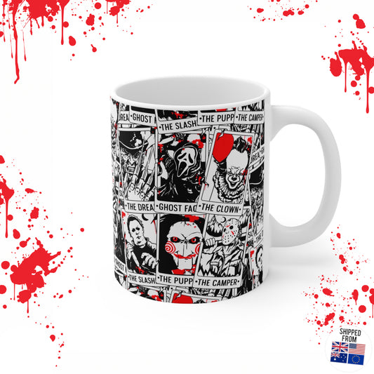 Horror movies Mug, tarot cards