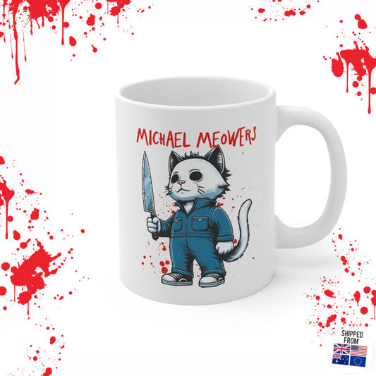 Cute Michael Myers Mug, Halloween, Horror movies