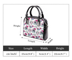 Cute Horror Movie Vegan Leather Gothic Handbag, Ghostface, Jigsaw, Halloween
