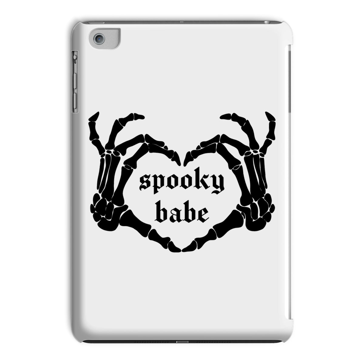 Spooky Babe, black print Tablet Cases