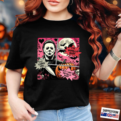 Pastel goth Michael Myers, horror movies, Halloween Softstyle T-Shirt