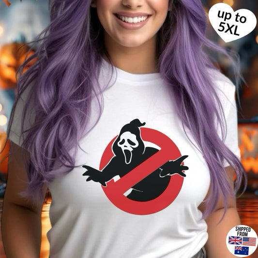 Ghostface Scream Softstyle T-Shirt, Halloween, Horror movies, up to 5XL