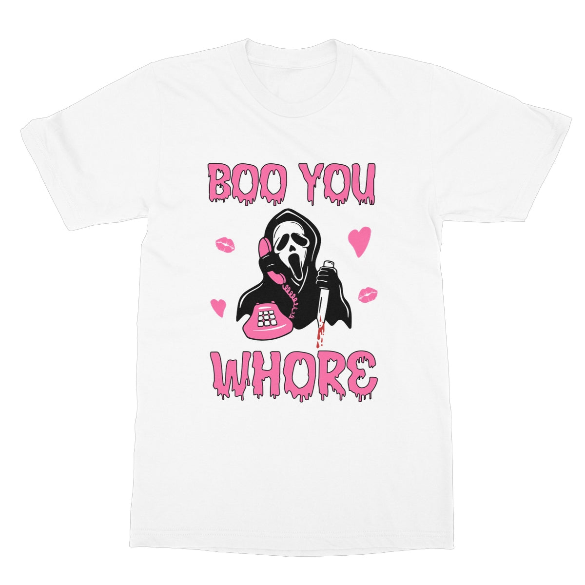 Ghostface, Scream, Softstyle T-Shirt