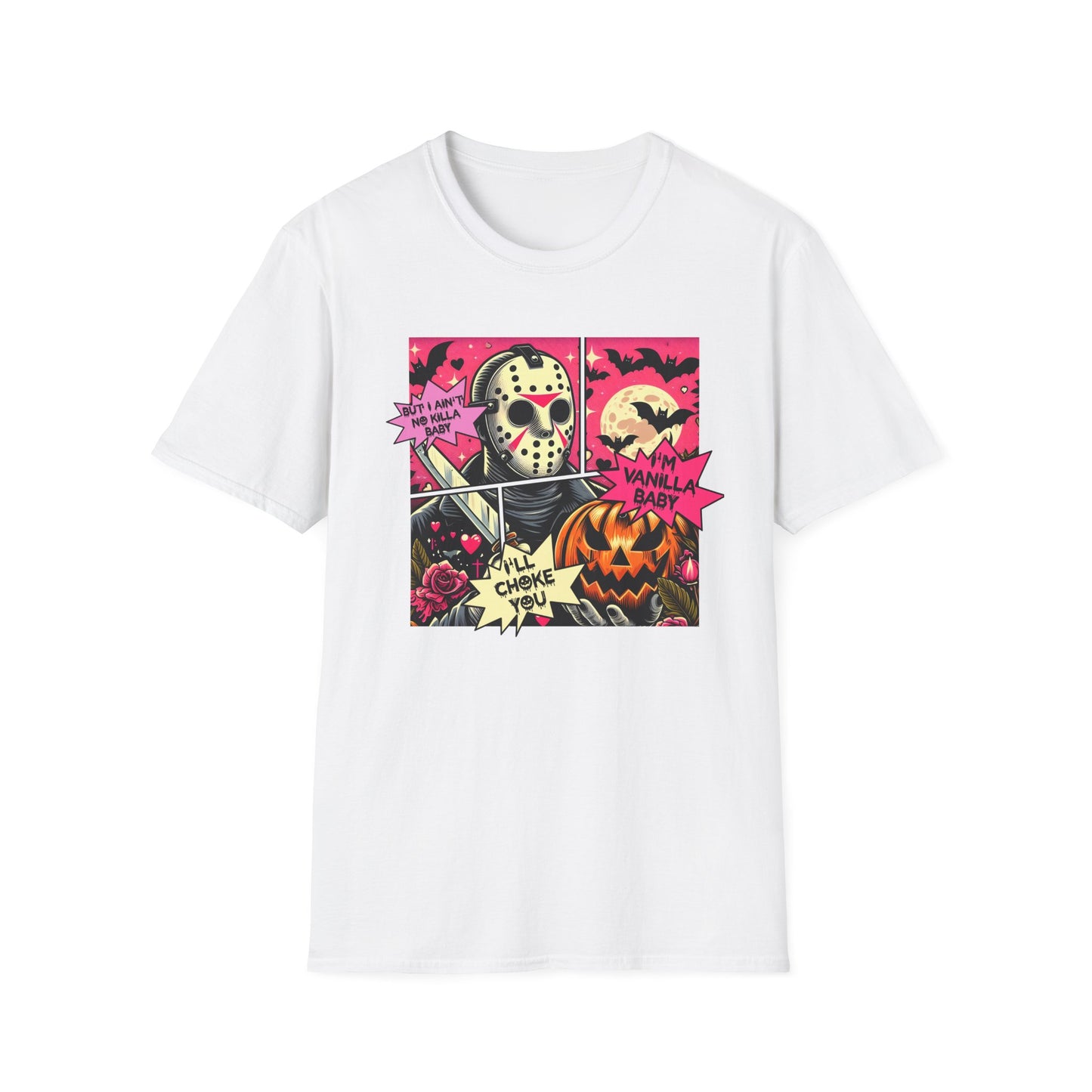 Pastel goth Jason Voorhees, horror movies, Halloween Softstyle T-Shirt