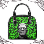 Frankenstein Vegan Leather Gothic Handbag,Horror Movie, Halloween