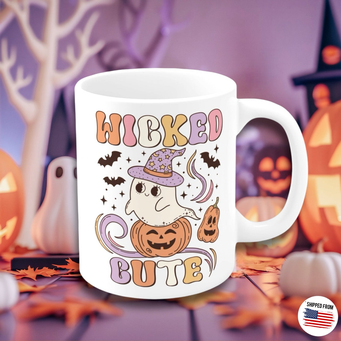 Wicked Cute Mug, Halloween, kawaii