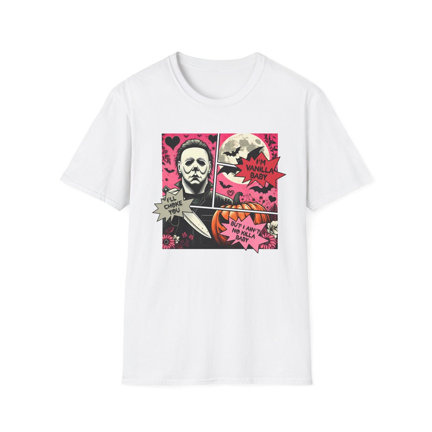 Pastel goth Michael Myers, horror movies, Halloween Softstyle T-Shirt