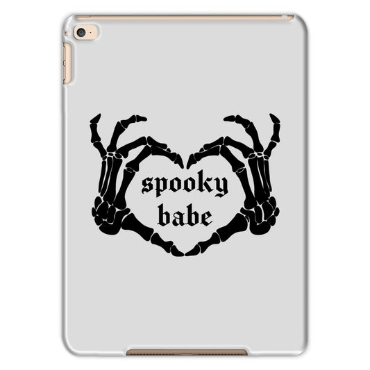 Spooky Babe, black print Tablet Cases