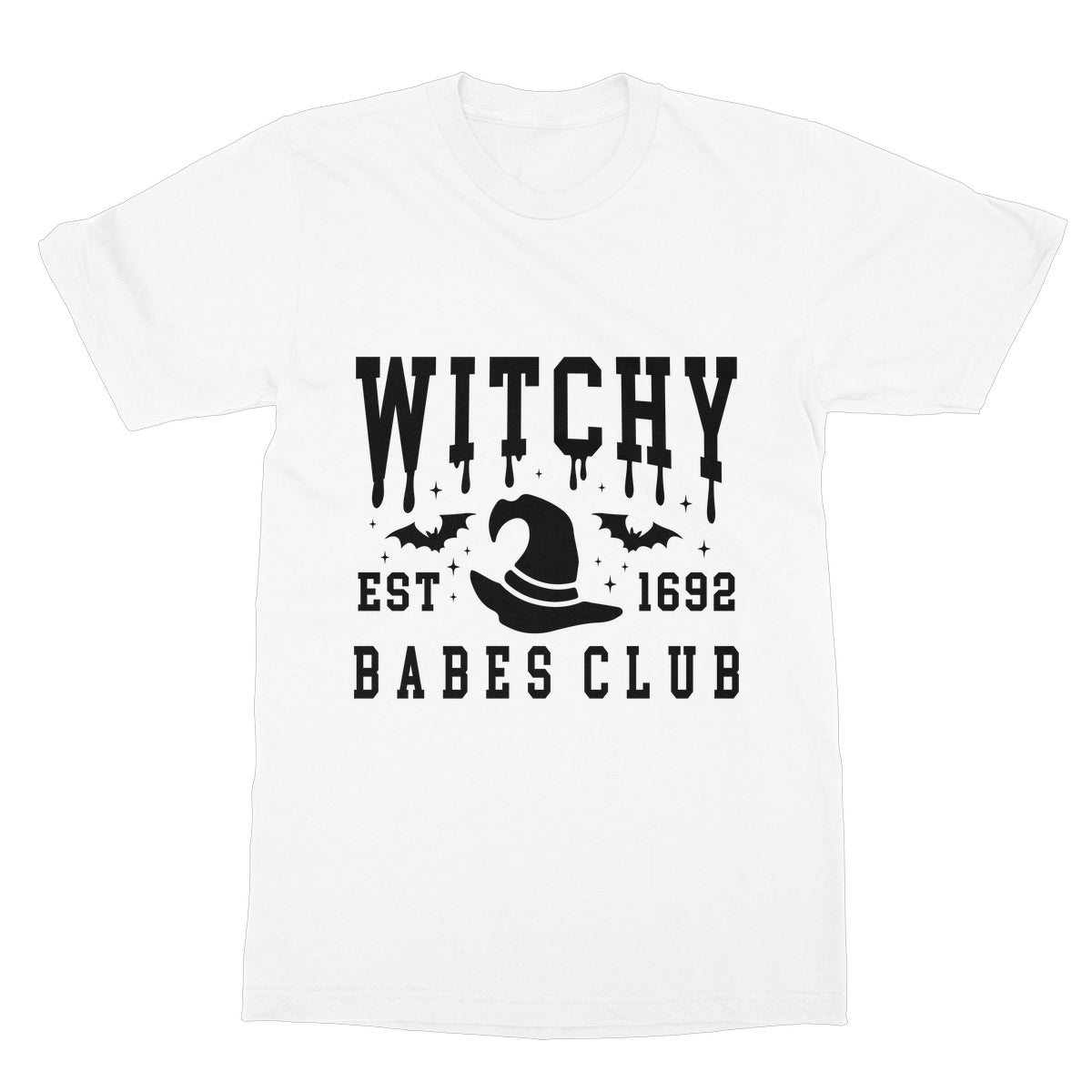 Witchy Babes club, Halloween, Softstyle T-Shirt