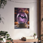 Goth Bat Fine Art Print,  Dark Academia, Goth Wall Decor, Gothic Gallery Wall, Halloween Decor