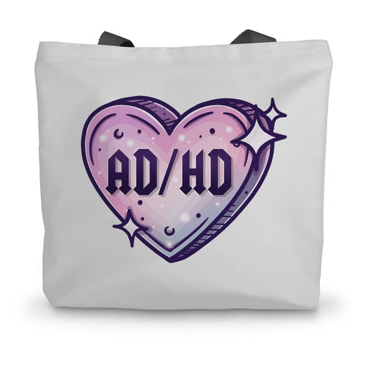 ADHD Canvas Tote Bag