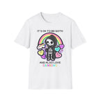 It’s ok to be goth and also love rainbows, T-shirt, up to 5XL, kawaii, pastel goth, pride
