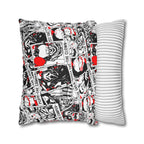 Horror Movies Tarot Square Pillowcase, Halloween
