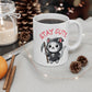 Cute Grim Reaper Mug, spooky, Halloween