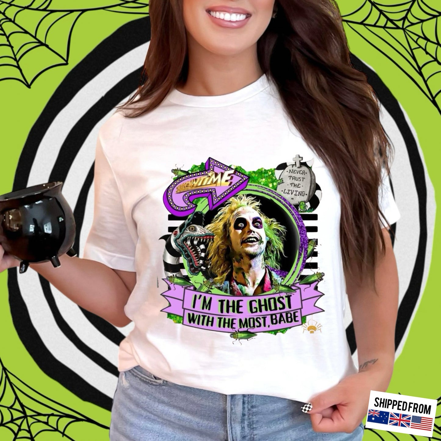 Beetlejuice, the ghost with the most, Softstyle T-Shirt