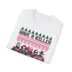 Killer Christmas, Softstyle T-Shirt, up to 5XL, Horror Movie, neon pink