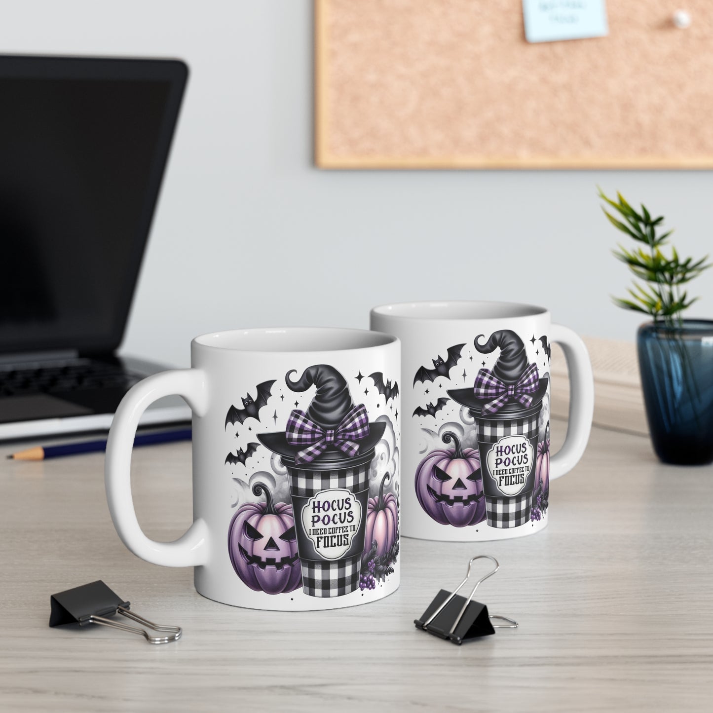 Hocus Pocus, need Coffee to focus, Witchy Mug